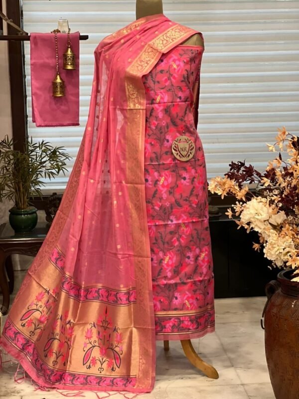banarasi jamdani suit bundle 14 pcs - Image 15