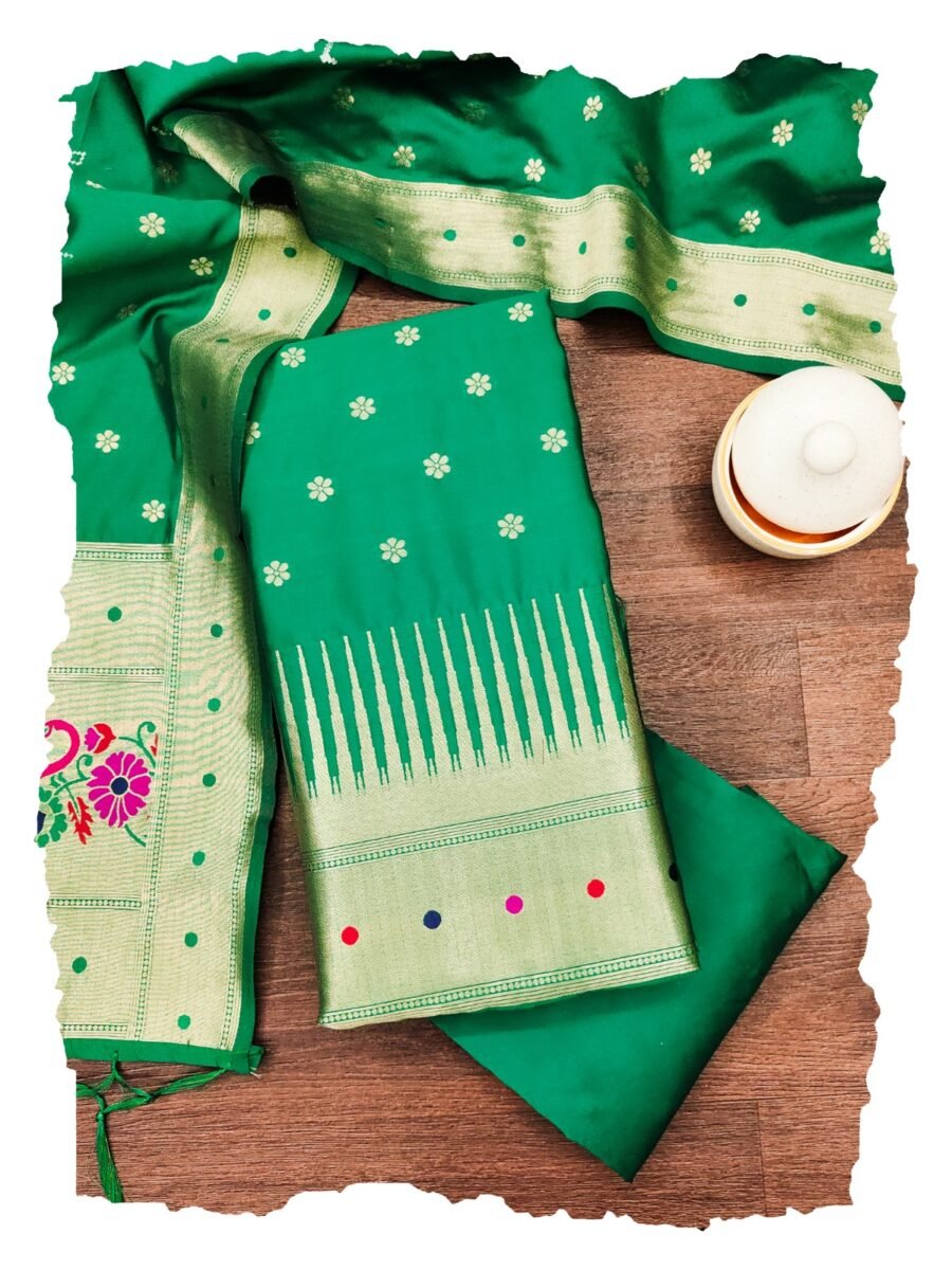 Tapeta Silk Banarasi Suit – 9 pcs Bundle (Set 2)