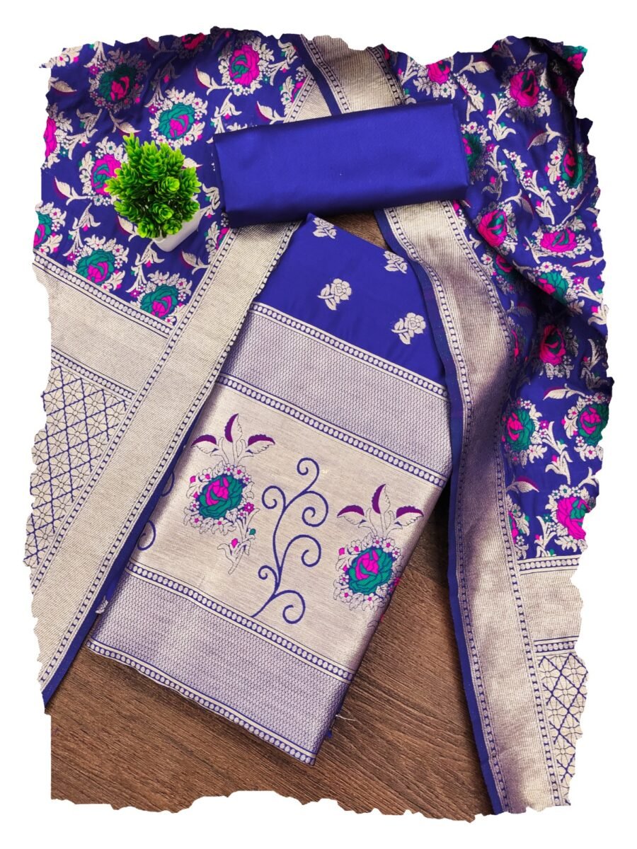 Tapeta Silk Banarasi Suit – 9 pcs Bundle (Set 3)