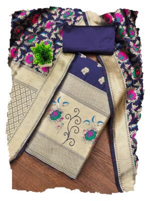 Tapeta Silk Banarasi Suit – 9 pcs Bundle (Set 3)