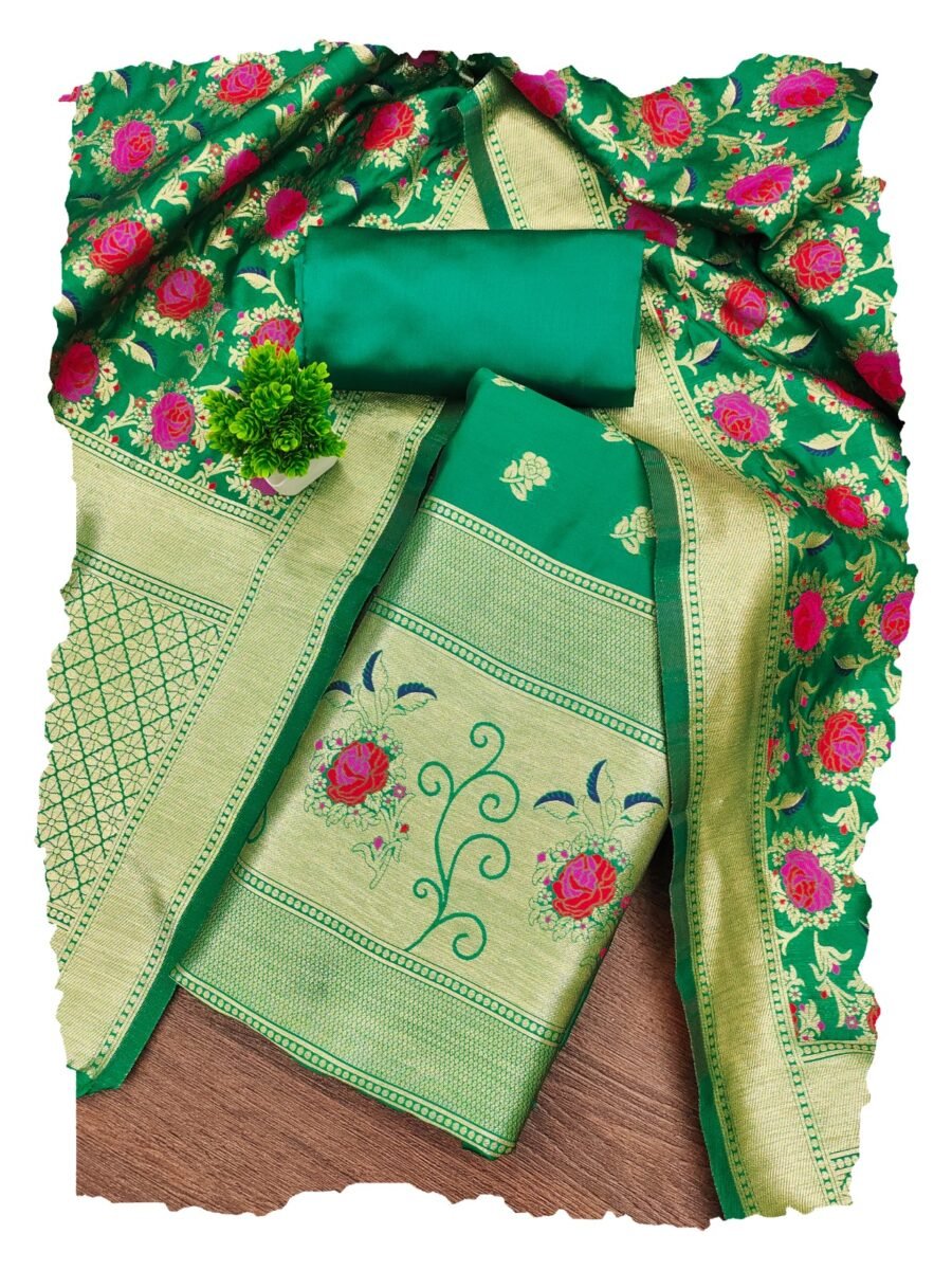 Tapeta Silk Banarasi Suit – 9 pcs Bundle (Set 1)