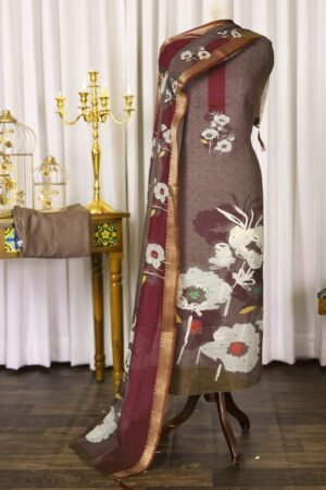 Lilen Banarasi Suit – 9 pcs Bundle