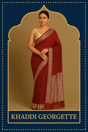 Home 7 khaddi banarasi