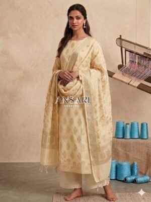 Banarasi Cotton Suit Tusar Elegance
