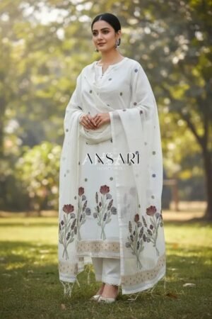 Banarasi Cotton Tilfi Meena Suits Wholesale – 6 Pcs Catalogue